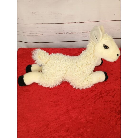 Aurora Llama Plush Flopsie Bean Stuffed Animal Soft 12" - Picture 3 of 6